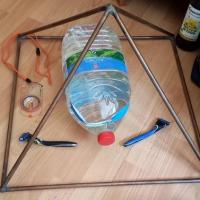 eau thermale sous la pyramide